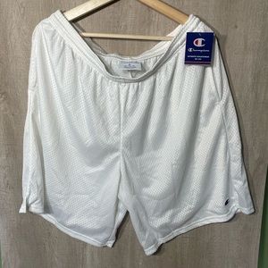 NWT Champion Gym Shorts White
